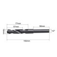 thumbnail image 2 of Unique Bargains 1/2' Straight Shank 16mm Drill Bit HSS 6542, 2 of 4