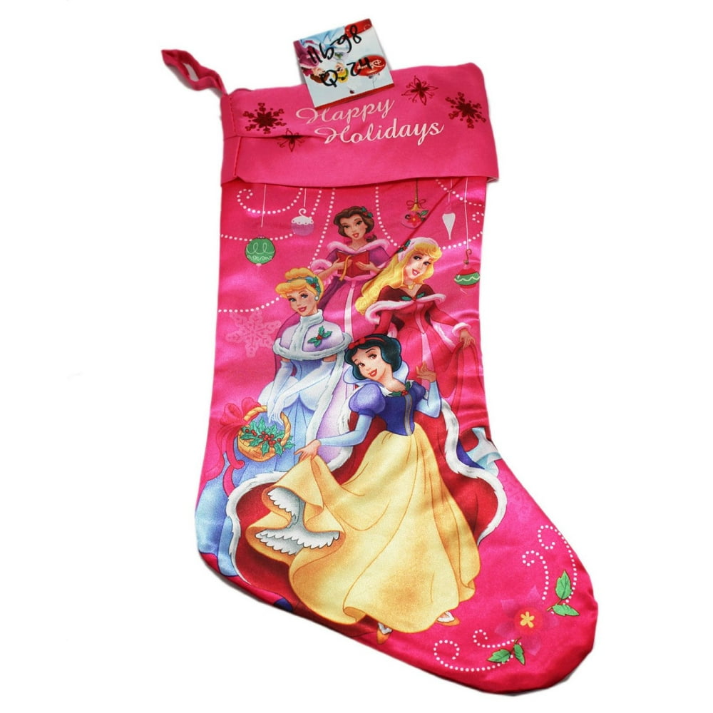 Christmas Stocking Disney Princess Happy Holiday Socks