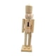 thumbnail image 5 of Figura de Cascanueces de Navidad DIY de 38 cm, adornos de Cascanueces de madera sin terminar para D, 5 of 9