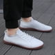 thumbnail image 4 of Zapatos Unisex Caminar Ancho Ancho Moda Zapatillas Casual Trabajo (41 ) Blanco, 4 of 9