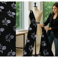 thumbnail image 5 of Soimoi Cotton Poplin Fabric Leaves & Floral Artistic Fabric Prints By Yard 56 Inch Wide, 5 of 7