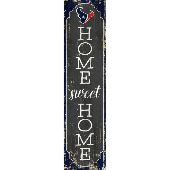 Houston Texans 24" Home Sweet Home Leaner Sign