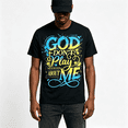thumbnail image 2 of “God Don’t Play About Me” Graffiti Christian T-Shirt – Bold Faith Streetwear Tee, Cross Graphic, 100% Cotton Short Sleeve, 2 of 8