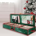 thumbnail image 5 of piaybook Wrapping Paper Storage Container Christmas Storage Rack Spacious Under Bed Holiday Wrapping Paper Container For Gift Wrapping Ribbons Bows Wrapping Supplies Etc, 5 of 6