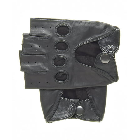 Pratt and Hart Men's Shorty Leather Driving Gloves (Best Leather Driving Gloves)