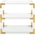 thumbnail image 2 of Safavieh Couture Louisa 3-Tier Modern Glam Acrylic End Table, 2 of 7