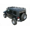 TrailFX J029T Roof Rack Direct Fit 350 Pound Capacity Textured Black Steel