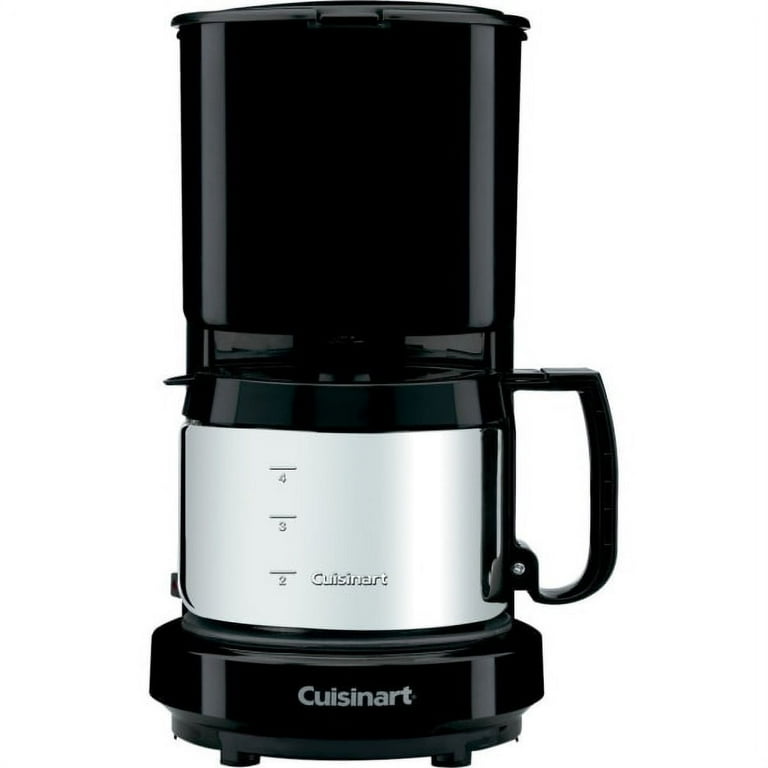 Cuisinart 4-Cup Coffeemaker with Brushed Stainless Carafe - 550 W