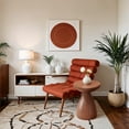 thumbnail image 2 of Meridian Furniture Anika Terracotta Iron Side Table, 2 of 8