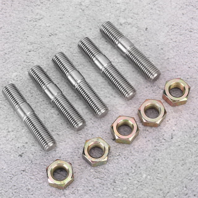 Kit de pernos turbo de acero inoxidable M10X1.25 50 mm para DSM 1G, EVO1 ~ 10