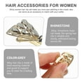 thumbnail image 3 of TEHAUX Vintage Rhinestone Hair Barrettes Modern Hair Jewelry for Women Half Ponytail 1Set, 3 of 5