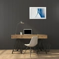 thumbnail image 3 of Xu, Mei 24x17 White Modern Wood Framed Museum Art Print Titled - White And Blue, 3 of 4