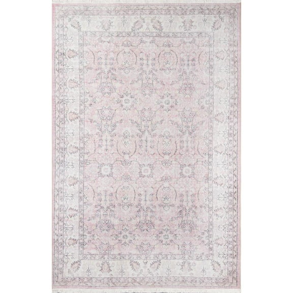 Momeni Traditional Rectangle Area Rug, Pink, 8' X 10'