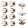 thumbnail image 1 of 10 Conjuntos de Botones de Broche, Botones de 11.5 mm Sin Coser, Broches Desmontables para Ropa, Camisa, Abrigo (Beige), 1 of 7