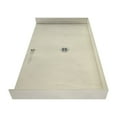 thumbnail image 5 of Tile Redi 3760CBF-PVC Redi Base 37" X 60" Rectangular Barrier Free Shower Base - Chrome, 5 of 6