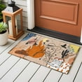 thumbnail image 4 of Western Cowboys Entryway Rug 2'x3'&nbsp; Non Slip Front Door Mats, Vintage Boho Abstract Cactus Beige Entrance Rugs Indoor Outdoor Carpet, Washable Floor Mats Small Area Rug for Bedroom Kitchen, 4 of 8