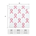 thumbnail image 6 of Mailbox Sleeve Reusable Waterproof Arc Opening With Soft Magnetic Strip Easy To Install Uv Protection 21x18 In Classic Pink Ribbon Pattern, 6 of 8