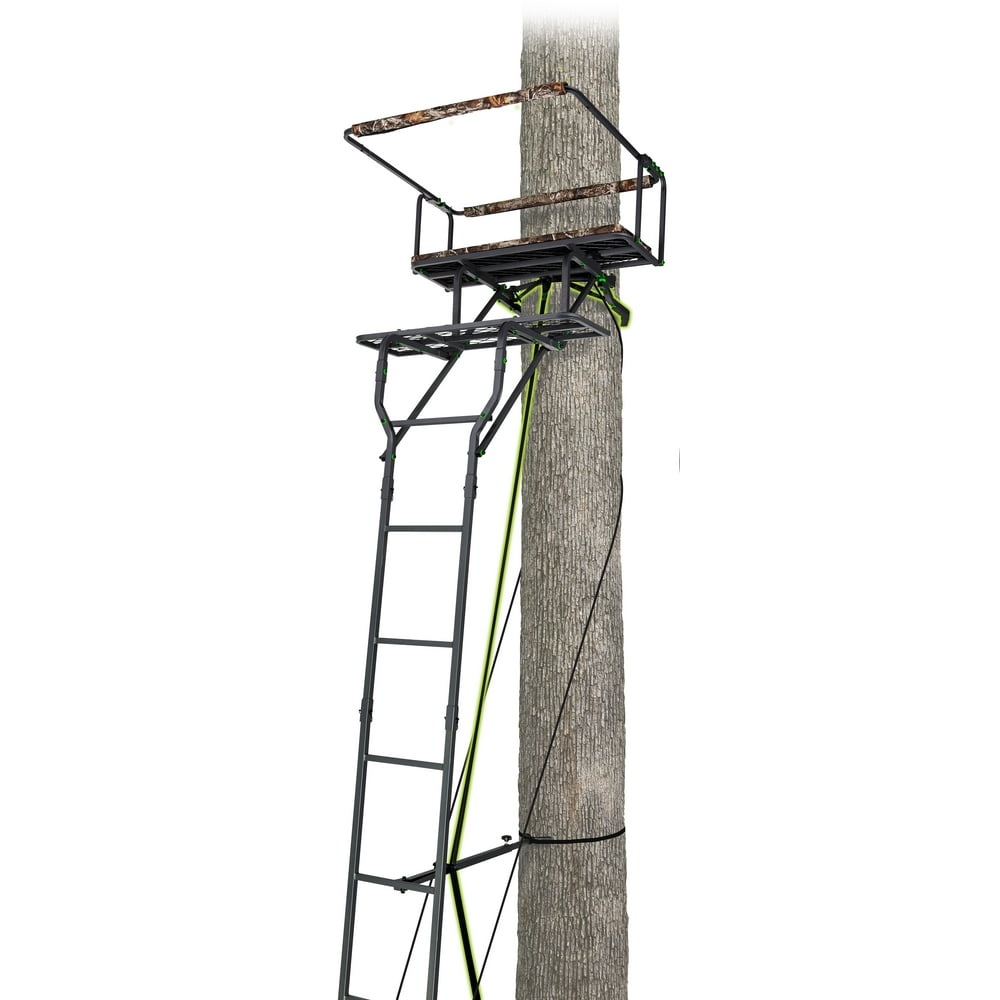 Realtree 15` Twoman Ladderstand W/ Jaw System