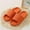 C-Orange, variant on Kcodviy Women Slippers Autumn and Womens Slippers Size 11 Winter Solid Color Comfortable Fluff Yeah Slippers Women Flat Bag with Warm Womens Sandal Slippers Non Slip