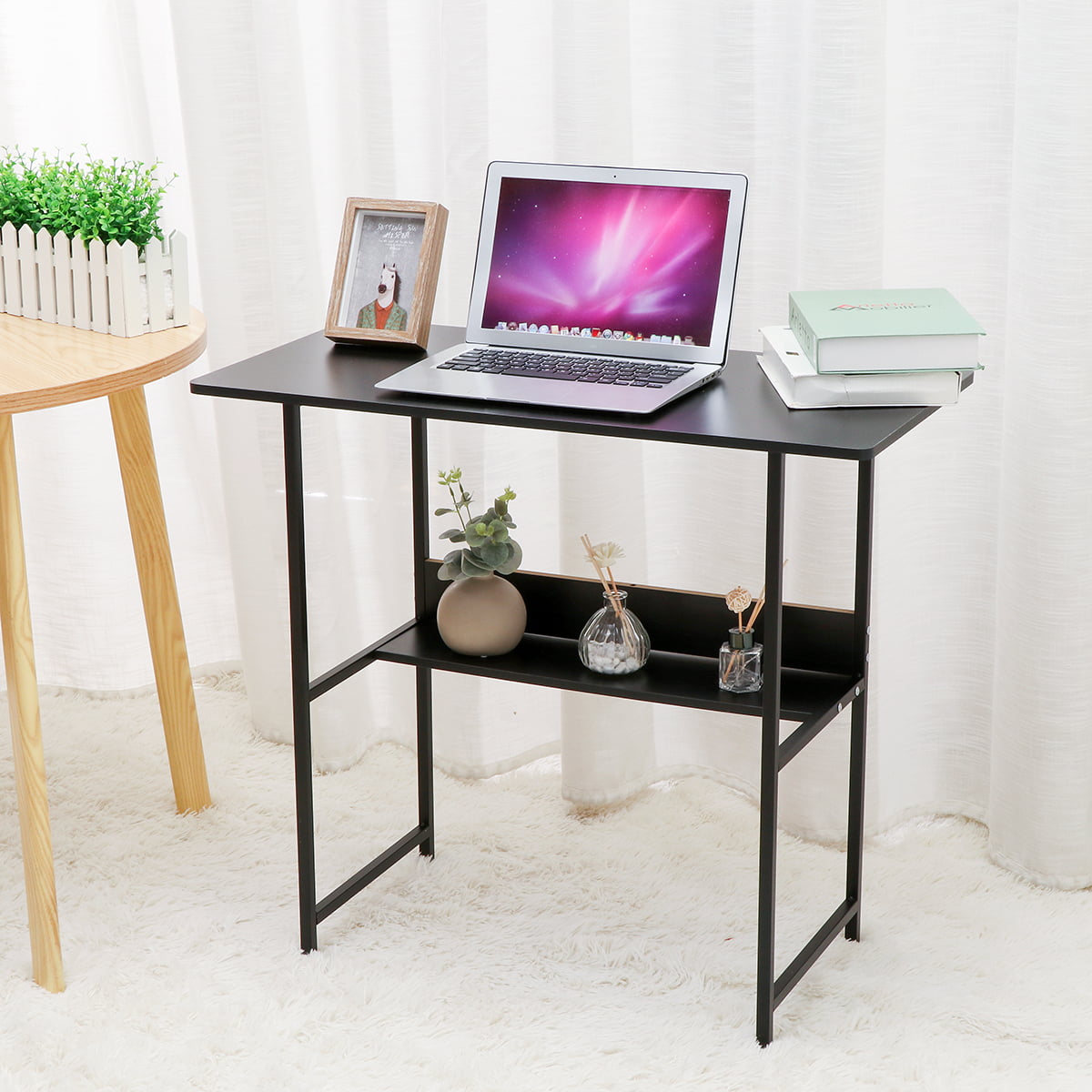 Modern economy Computer Desk Home Office Student Study Writing Table PC Material 