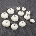 thumbnail image 7 of BKBP 12 Pack White Plastic Artificial Pumpkins, DIY Craft Decor for Halloween Thanksgiving Fall Seasonal Displays, Table Centerpiece Decoration, 7 of 7