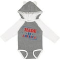 thumbnail image 3 of Inktastic Made in America Boys or Girls Long Sleeve Baby Bodysuit, 3 of 5