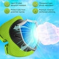 thumbnail image 2 of Kids Protective Gear Set Knee Pads for Kids 3-14 Years Toddler Knee and Elbow Pads with Wrist Guards 3 in 1 for Skating Cycling Bike Rollerblading Scooter, 2 of 5