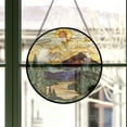 thumbnail image 3 of Mountain Range Suncatcher Stained Glass, Mountain Range Stained Glass Window Hanging Mountain Range Sun Catchers Indoor Window Decor, Stained Glass Ornament 2025, Holiday, 3 of 6