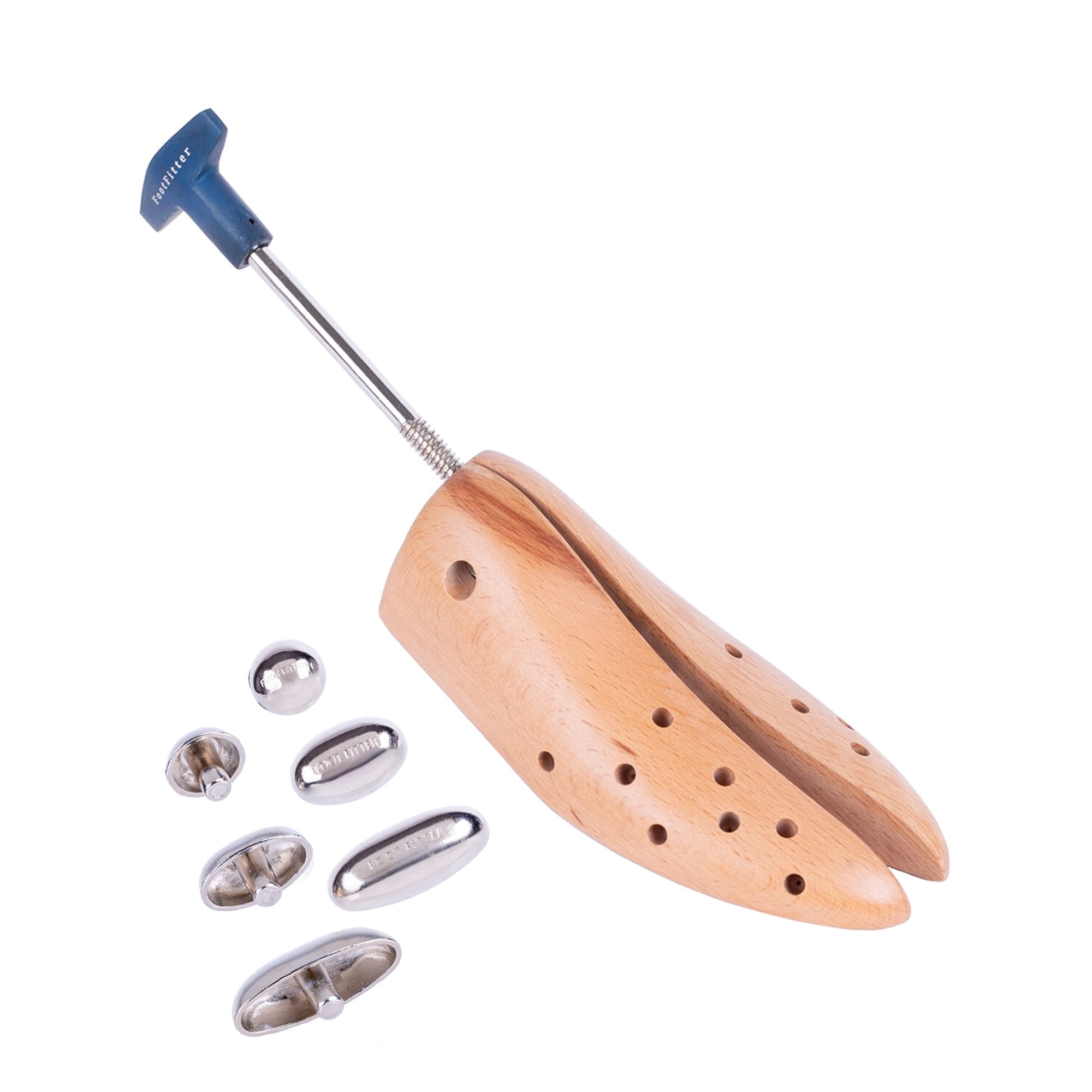 FootFitter Premium Professional One-Way Shoe Stretcher Men's Small (Size 5.5 to 8.5)
