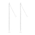 thumbnail image 3 of 1 Pair Rhinestone Bra Strap Invisible Shoulder Strap Adjustable Nonskid Bra Belt 1.8cm Hook, 3 of 8
