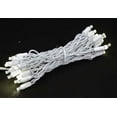thumbnail image 2 of Novelty Lights 35 Light LED Twinkle Christmas LED Mini Light Set, Outdoor Curtain Fairy Wedding String Lights, Non-Connectable, Warm White, White White, 17 Feet, 2 of 7