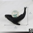 thumbnail image 5 of Ocean Themed Snow Globe (Humpback Whale Mama with Baby on Back) - Black, 5 of 5