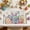 B, variante sur Ensemble de Table de Pâques, Napperons Antidérapants pour Salle à Manger, Chemin de Table Décoratif pour Cuisine, Napperons en Lin Lavables pour Fête de Vacances, Décoration de Maison, Protecteur de Table Réutilisable pour Décorations de Dîner