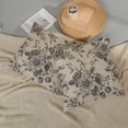 thumbnail image 5 of Spring Pillow Covers 18x18 Inch 2 Pcs Black Vintage Floral Decor Throw Pillows Chinoiserie Flower Leaves Plant Seasonal Outdoor Decoration Pillowcase Linen Cushion Cover for Couch Sofa Bed, 5 of 6