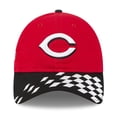 thumbnail image 2 of Men's New Era Red/Black Cincinnati Reds 2025 MLB Speedway Classic 9TWENTY Adjustable Hat, 2 of 5