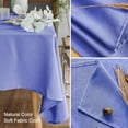 thumbnail image 5 of Textured Tablecloth Rectangle 60x120 Water Resistant Spill-Proof Wipeable Table Cloth Wrinkle Free Fabric Dining Table Cover for Birthday Party Farmhouse Spring Kitchen Tablecloths, 5 of 6