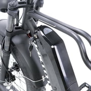 NAKTO F2 Electric Bike for Adults, 20 x 4 Fat Tire All-Terrain Ebike with 750W Motor, 48V 16Ah Removable Battery, 60 Miles Long Range, Shimano 6-Speed, Dual Disc Brakes, Black