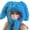 Blue, variant on COMEET Adults Headdress, Oversized Puppy Hat with Eye Photo Props New Year Thick Winter Hat Adults Kids Furry Puppy Ears Photo Props