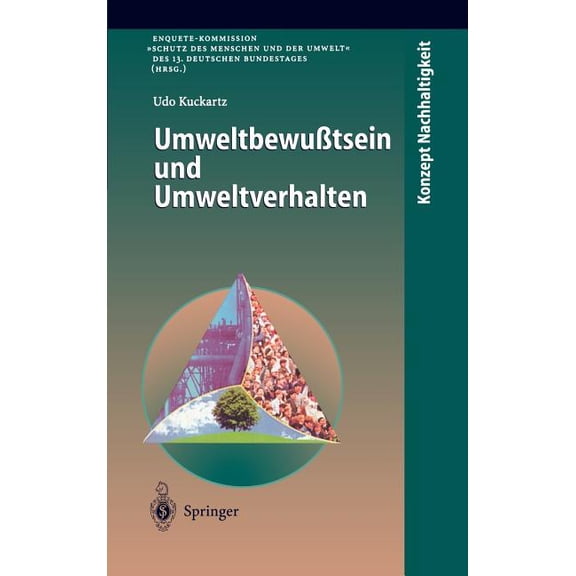 Konzept Nachhaltigkeit UmweltbewuÃtsein Und Umweltverhalten, (Hardcover)