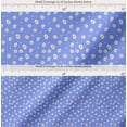 thumbnail image 2 of Soimoi Cotton Cambric Fabric Daisy Shirting Print Fabric by The Yard 56 Inch Wide, 2 of 7