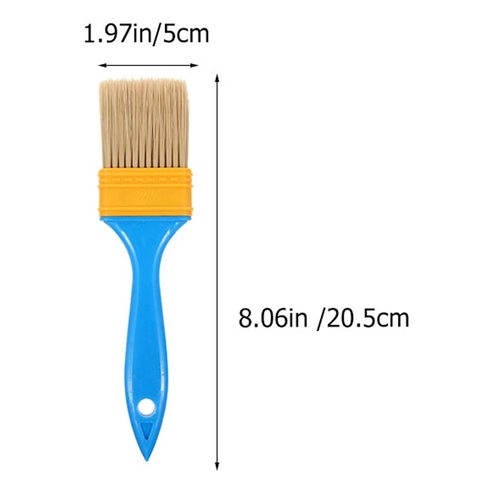 Toyandona Paint Brush Sets Standard Brush Design 25Pcs Blue