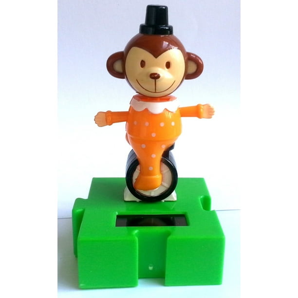 solar monkey toy