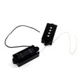 thumbnail image 4 of 1 Par de Pastillas Abiertas Magnéticas Negras con Tornillos de Resortes para Accesorios de Sustitución de Bajos Precision Yuyangstore Pastillas de 4 cuerdas, 4 of 6