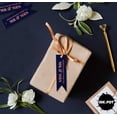 thumbnail image 4 of Inkdotpot Pack Of 50 Real Rose Gold Foil Paper Tag Hugs & Kisses From The Wedding Favor Hang Tag, 4 of 6