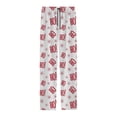 thumbnail image 2 of Mens Christmas Casual Pants Pajama Pants With Drawstring And Pockets Christmas Pants Pink, 2 of 5