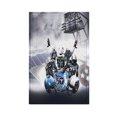thumbnail image 1 of Panel de interruptores de pared con marco romano de cuero y luces de conmutación Titans, interruptor de luz individual, doble o con tirador, 1 of 8
