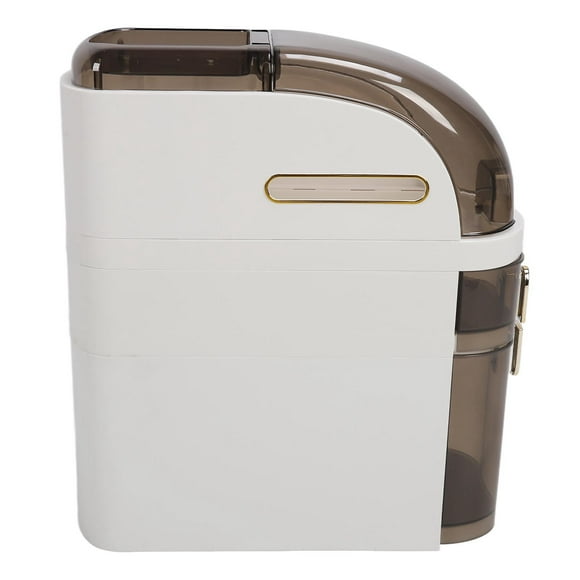 Bathroom Storage Cabinet For Small Spaces, Vertical Storage Unit With Clear Drawers And Casters Storage Cabinet For Skinny Bathroom Storage Corner Floor