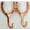Copper, variant on Horse Equestrian Horseshoe Home Decor 2-Hook Wall Mount in Copper Finish 6758CU