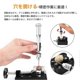 thumbnail image 3 of Silver Color 0.3mm-3.6mm Grasp Range Chuck Hand Twist Drill With 25HHS Drill Bits Wood Drilling, 3 of 5