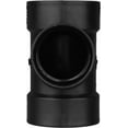 thumbnail image 2 of Charlotte Pipe 4 in. Hub x 3 in. Dia. Hub ABS Sanitary Tee, 2 of 6